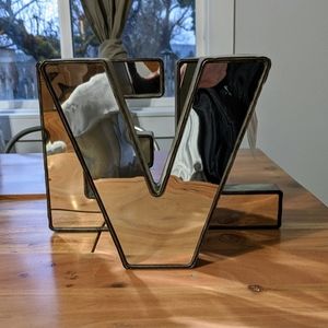 Industrial Decorative Letter V